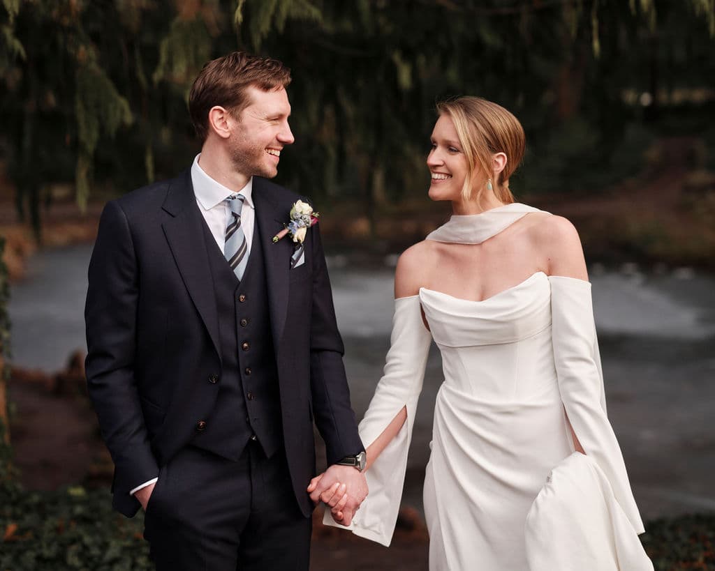 Christopher og Louise bryllup